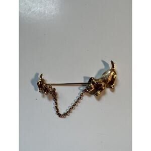 Jewelry Avon Vintage New in Box Mother's Love Dog Pin 1982 China